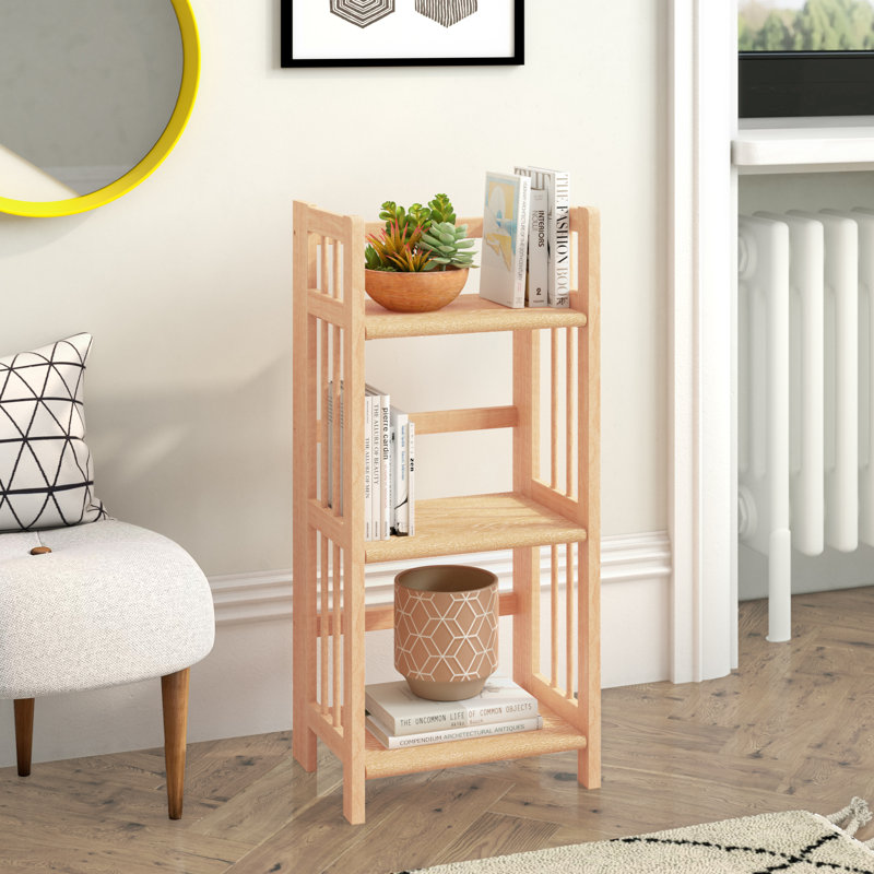 Symple Stuff Folding 86cm Standard Bookcase & Reviews Wayfair.co.uk